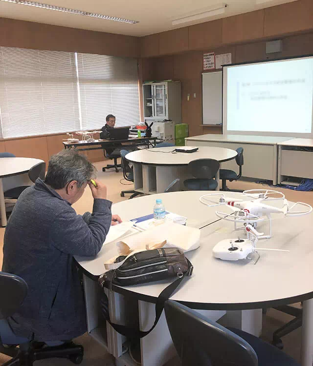 長南東小学校スタジオ 座学