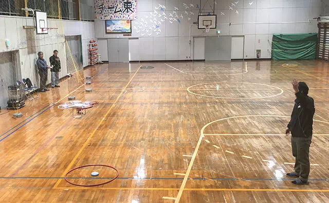 長南東小学校スタジオ 屋内練習