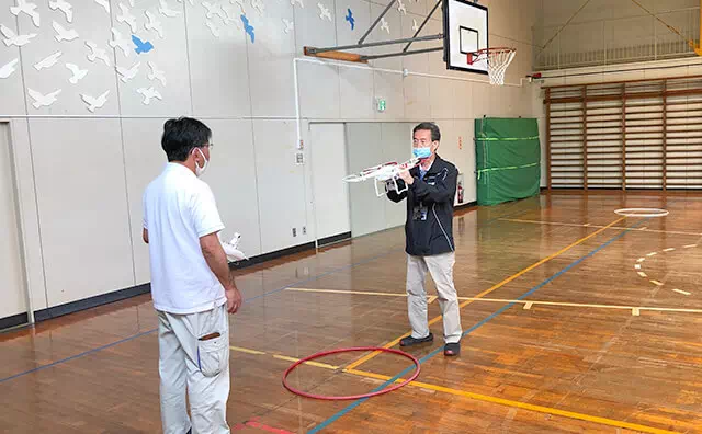 長南東小学校スタジオ 屋内練習