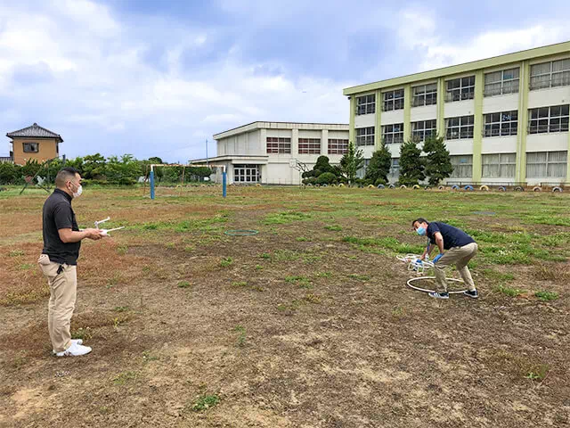 茨城河内校 屋外練習