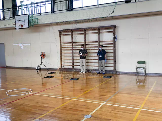 茨城河内校 屋内練習
