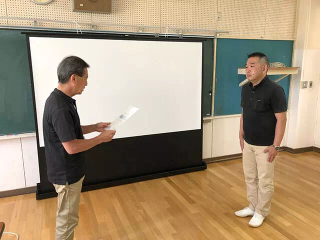 茨城河内校 修了証授与