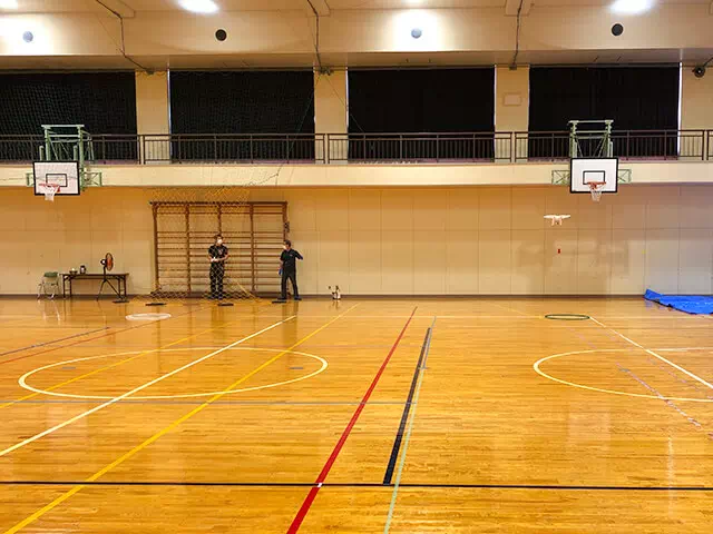 茨城河内校 屋内フライト訓練