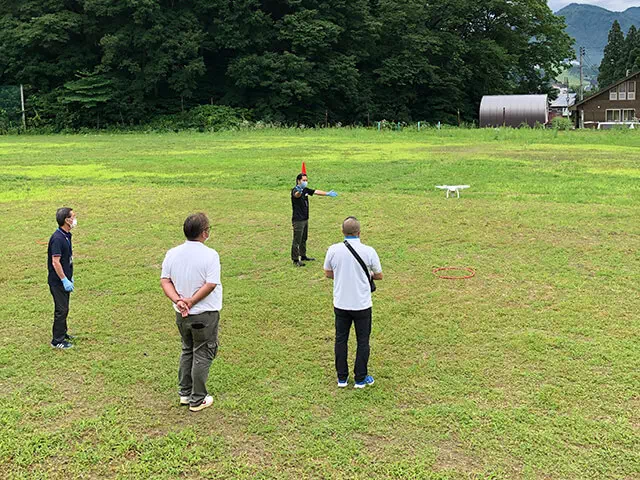 新潟湯沢校 屋外フライト訓練
