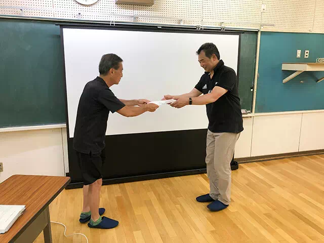 茨城河内校 修了証授与