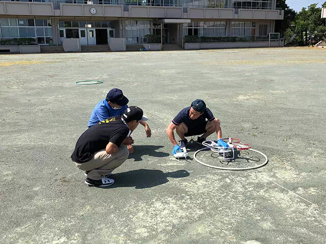 千葉長南校 屋外フライト訓練