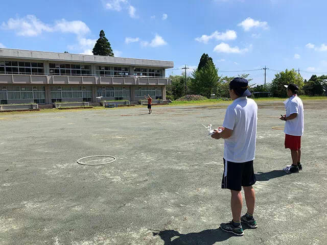 千葉長南校 屋外フライト訓練