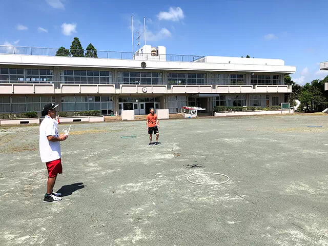 千葉長南校 屋外フライト訓練