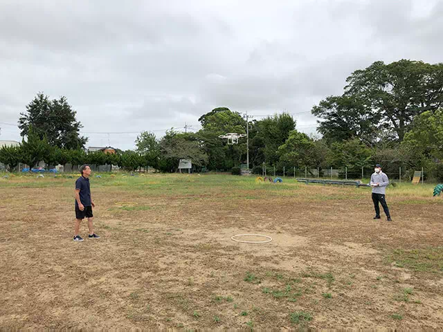 茨城河内校 屋外フライト訓練