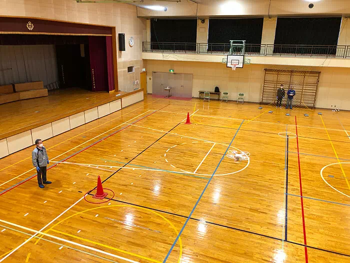 茨城河内校 目視外飛行講習