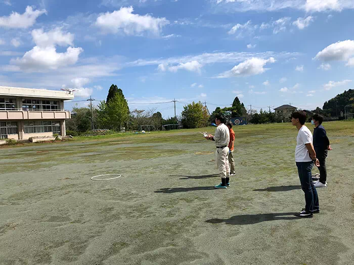 千葉長南校 屋外フライト訓練