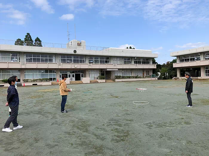 千葉長南校 屋外フライト訓練