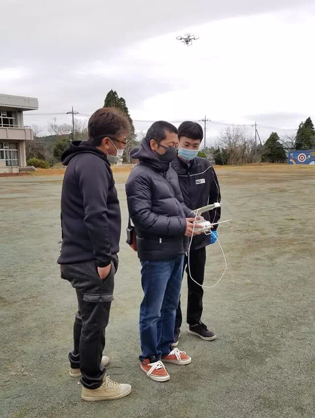 千葉長南校 屋外フライト訓練