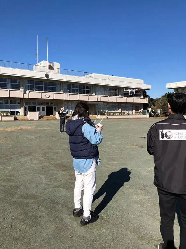 千葉長南校 屋外フライト訓練