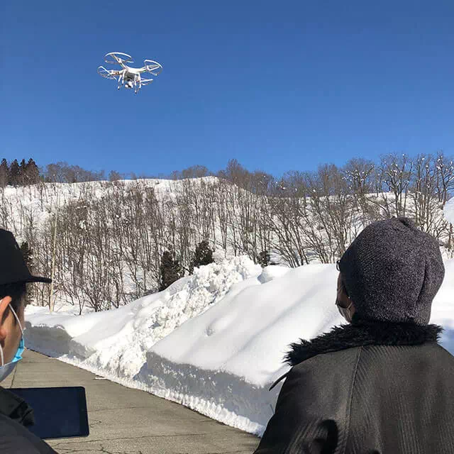 新潟湯沢校 屋外飛行訓練