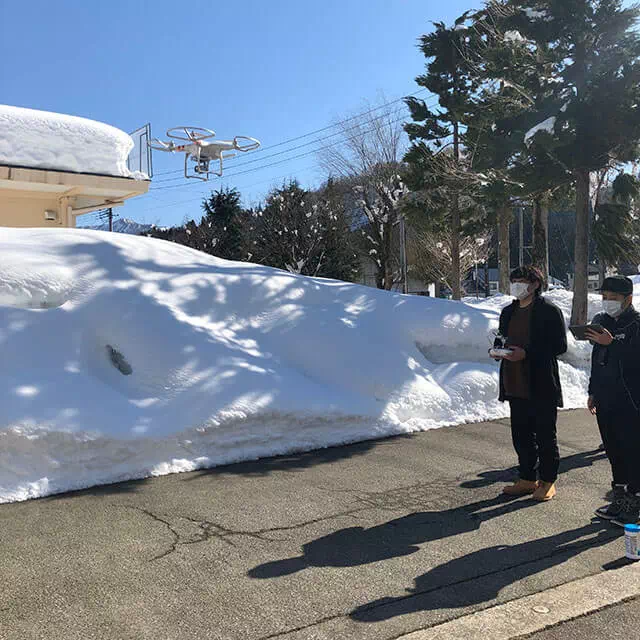 新潟湯沢校 屋外飛行訓練