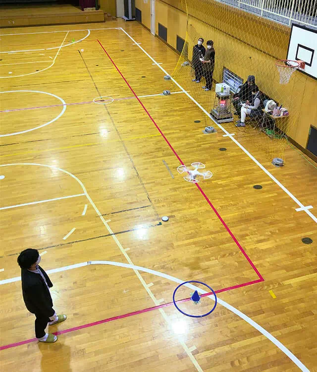 新潟湯沢校 屋内飛行訓練