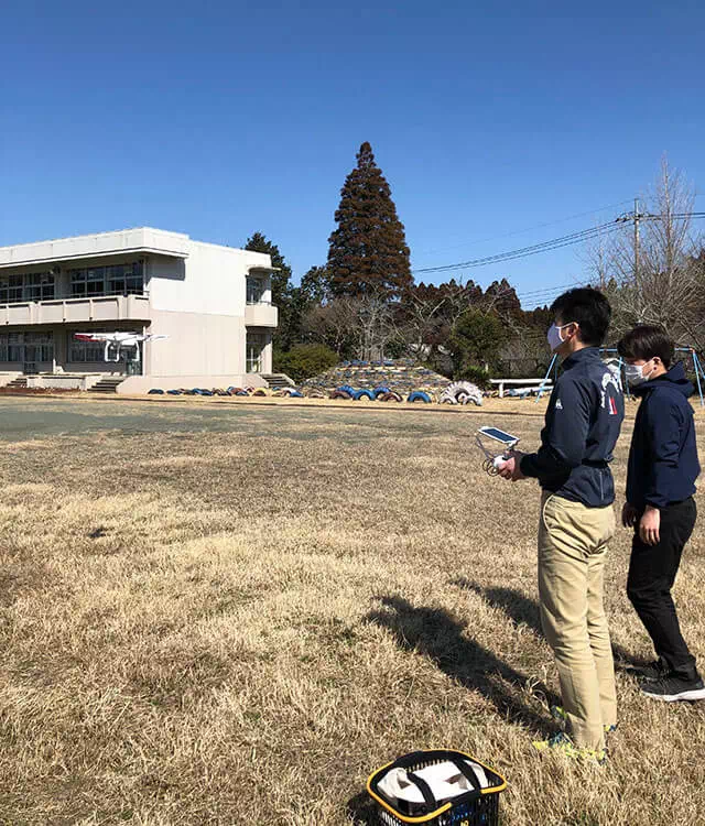 千葉長南校 屋外フライト訓練