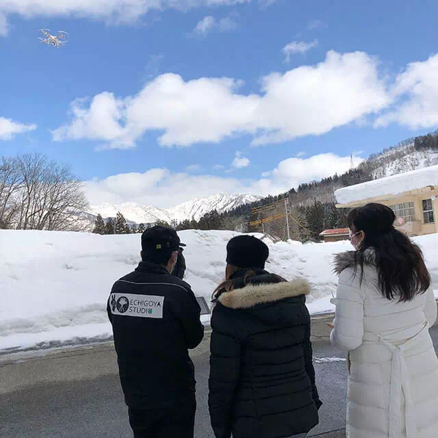 新潟湯沢校 屋外飛行訓練