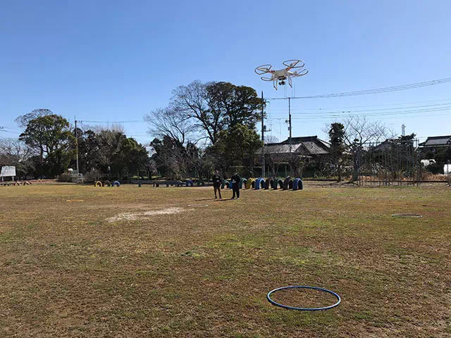 茨城河内校 屋外飛行訓練