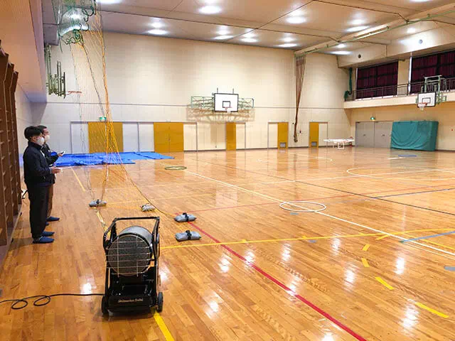 茨城河内校 屋内飛行訓練