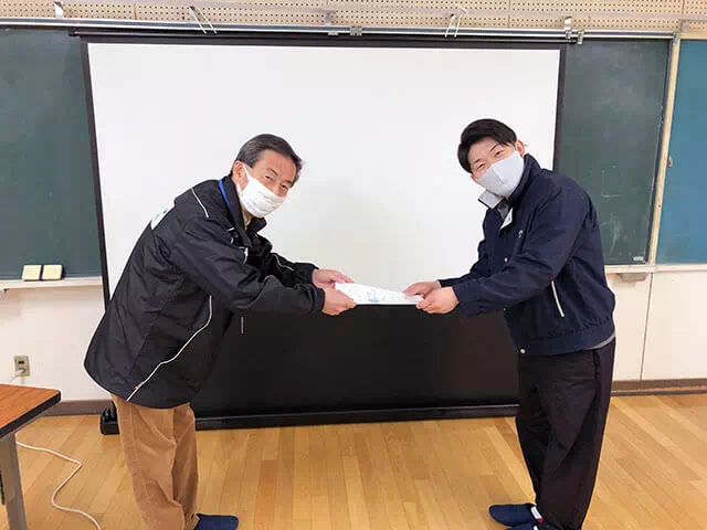 茨城河内校 修了証授与