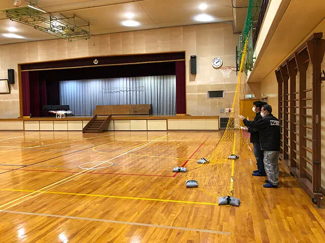 茨城河内校 屋内飛行訓練