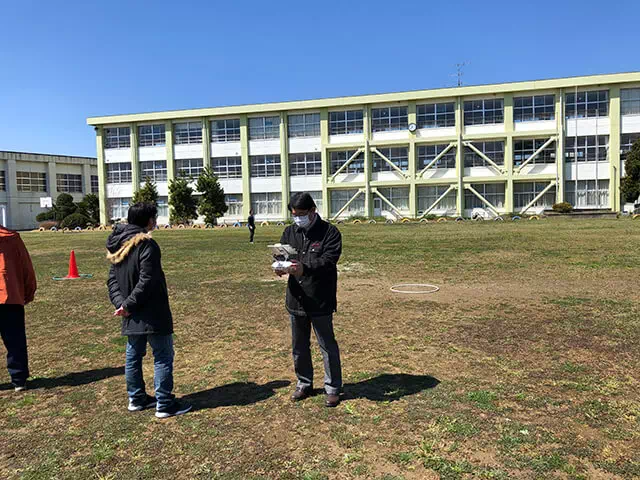 茨城河内校 屋外飛行訓練