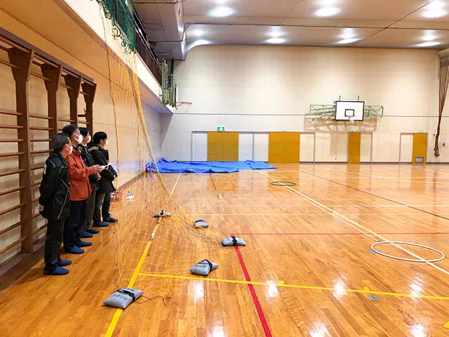 茨城河内校 屋内飛行訓練