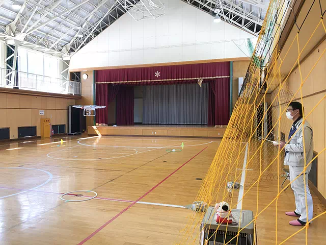 新潟湯沢校 屋内飛行訓練