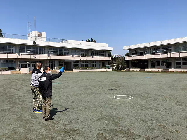 千葉長南校 屋外飛行訓練