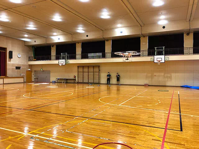 茨城河内校 屋内飛行訓練