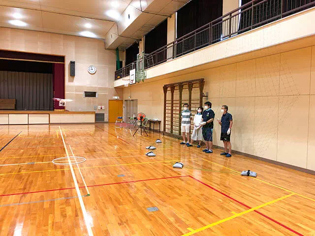 茨城河内校 屋内飛行訓練