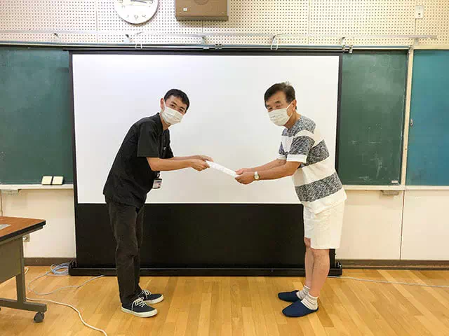 茨城河内校 修了証授与